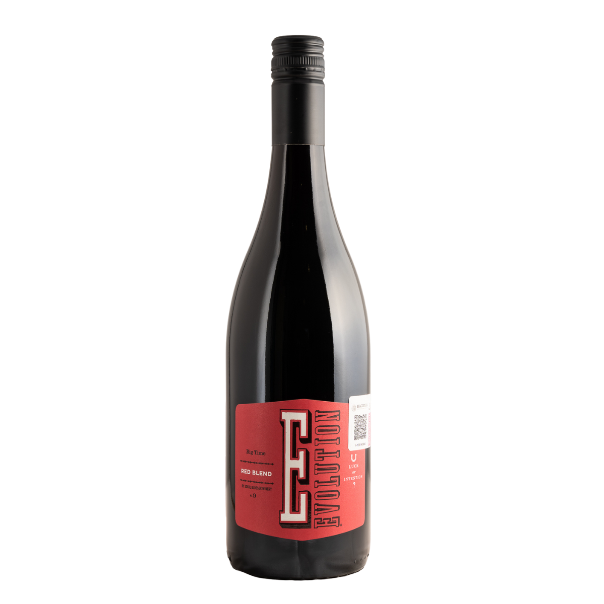 Botella de Evolution Big Time Red Blend