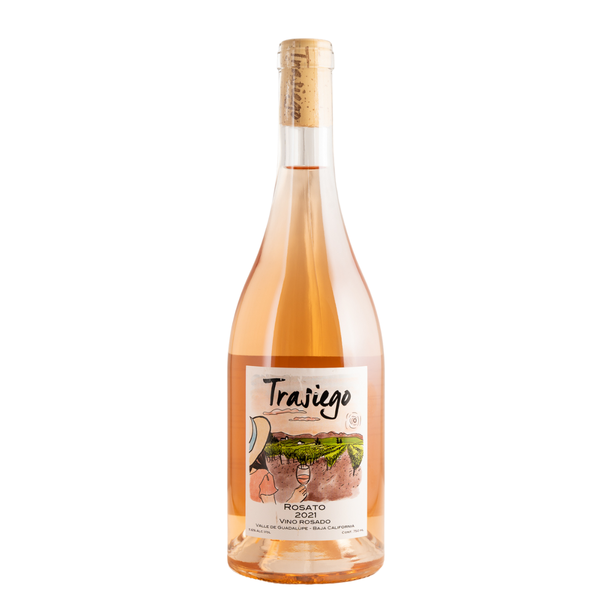Botella de Trasiego Rosato Grenache