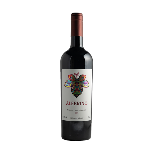 Botella de vino tinto Alebrino Blend