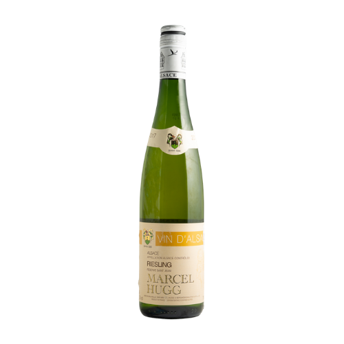 Botella de Alsace Riesling Marcel Hugg