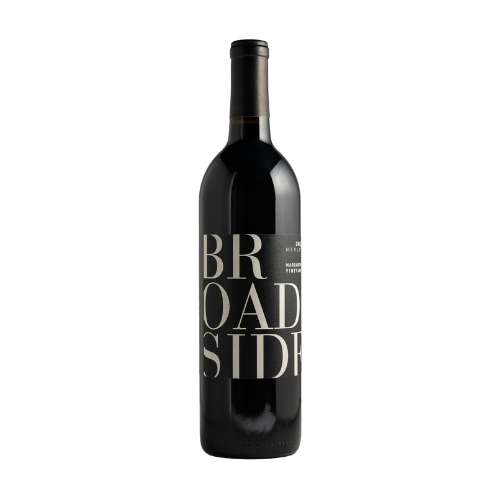 Botella de Broadside Merlot