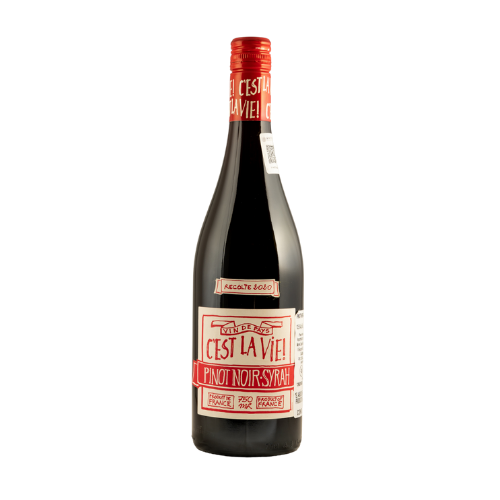 Botella de C'est La Vie Pinot Noir Syrah