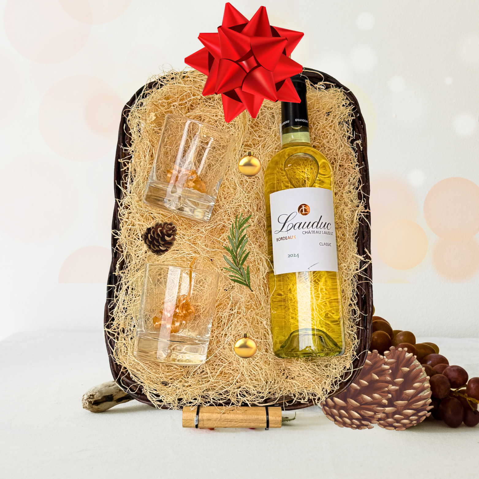 Expresión francesa de vino blanco