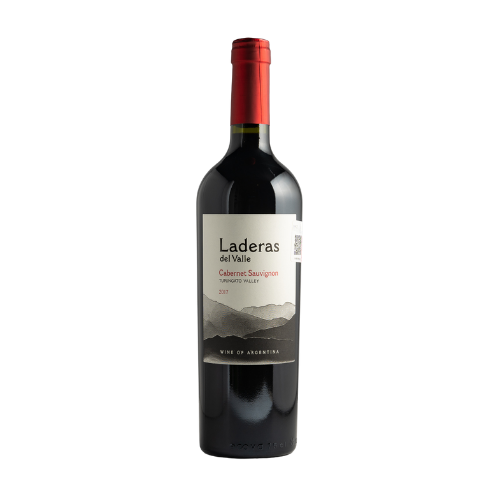Botella de Laderas del Valle Cabernet Sauvignon