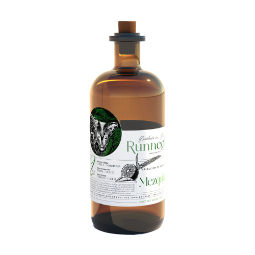 Botella de Runneght Mezquila